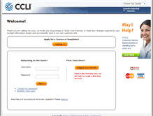 Tablet Screenshot of myccli.com
